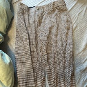 Plaid Dress pants